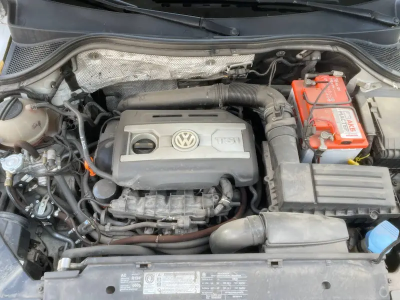 Встановлення ГБО на Volkswagen Tiguan у Запоріжжі під капотом